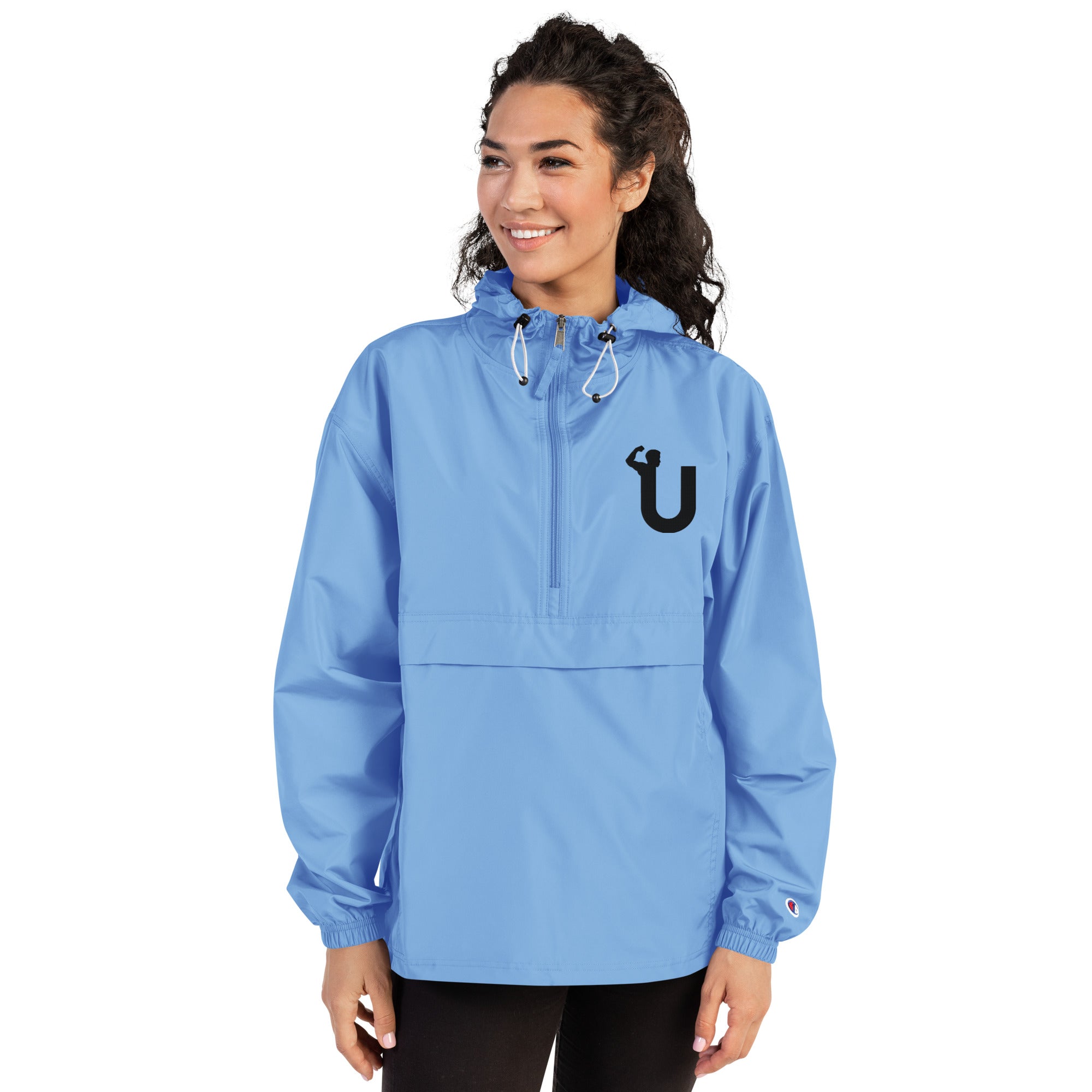 Champion unisex packable jacket on sale